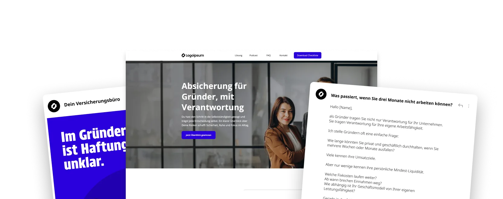 Vorschau der Vertriebsstrecke für Gründer & Freelancer