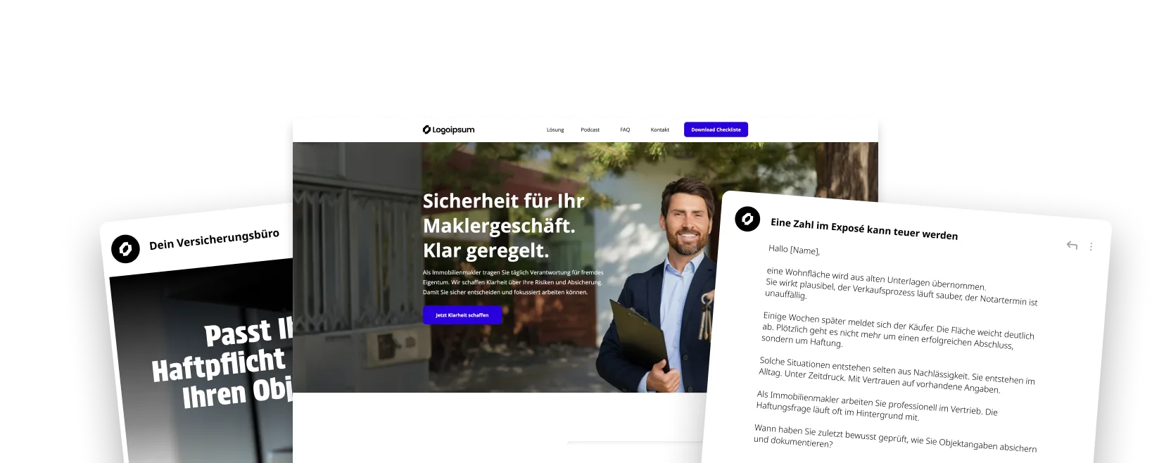 Vorschau der Vertriebsstrecke für Immobilienmakler