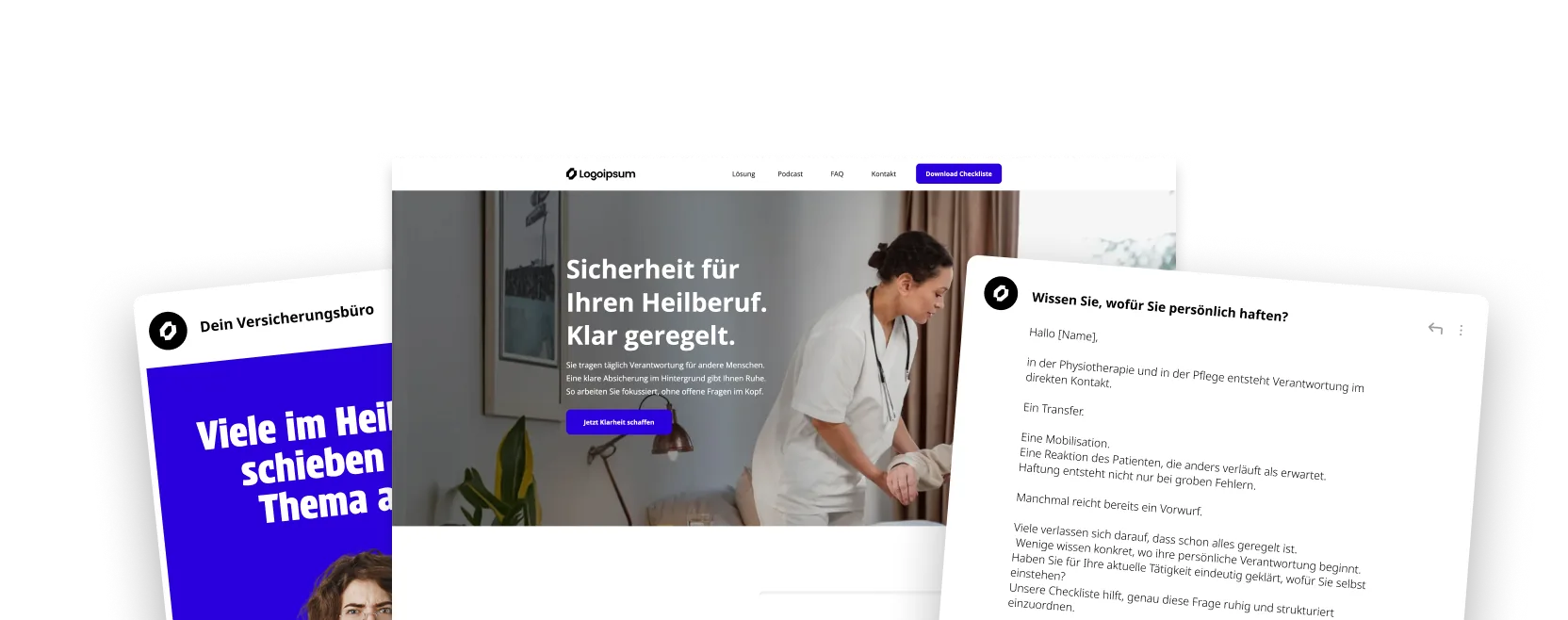 Vorschau der Vertriebsstrecke für Gesundheitsnahe Heilberufe