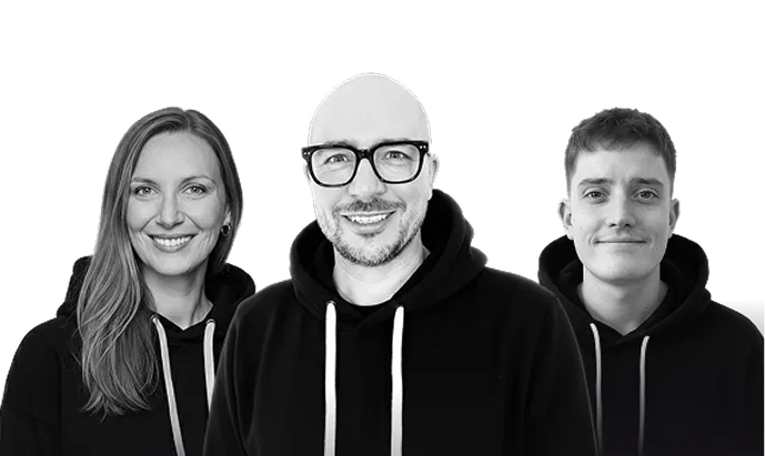 Das Team von sofort sichtbar