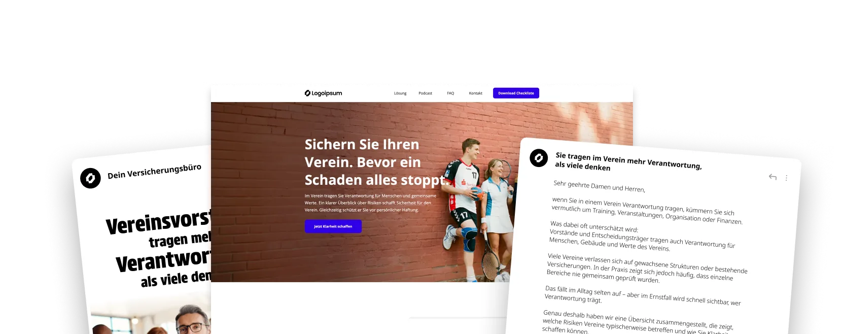Vorschau der Vertriebsstrecke für Vereine